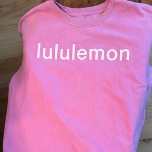 lululemon athletica womens Pink Sweatshirt